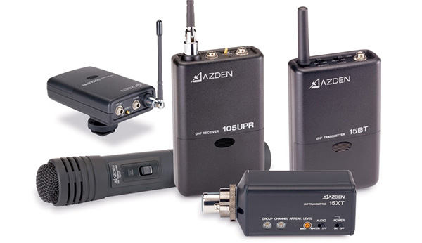 Azden 105 Series Wireless Systems