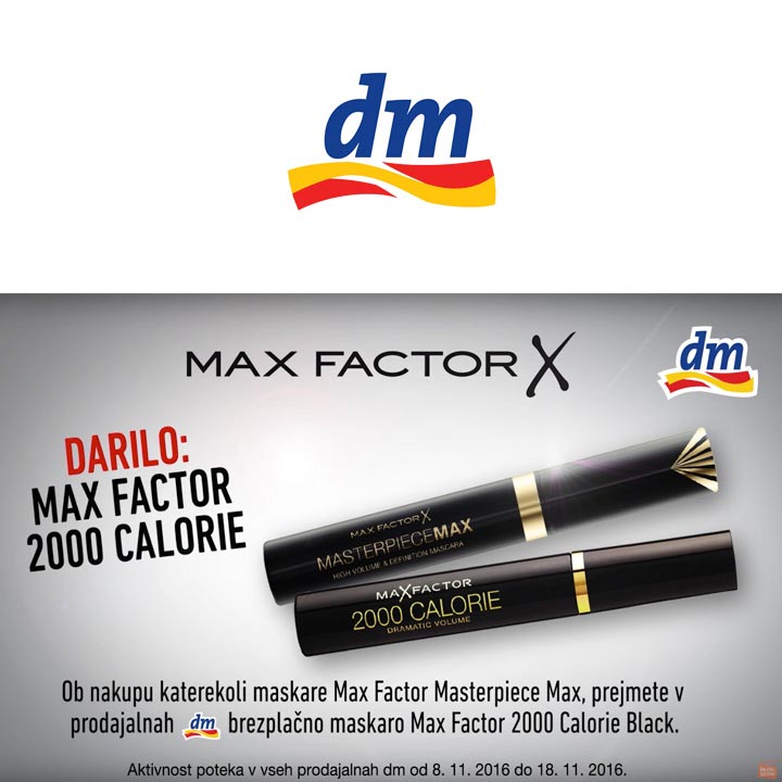 MAX FACTOR X - TV oglas - dm drogerie markt