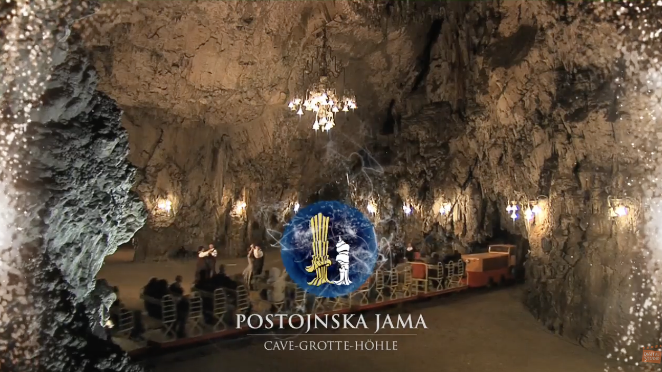 Postojnska jama - TV oglas Žive jaslice
